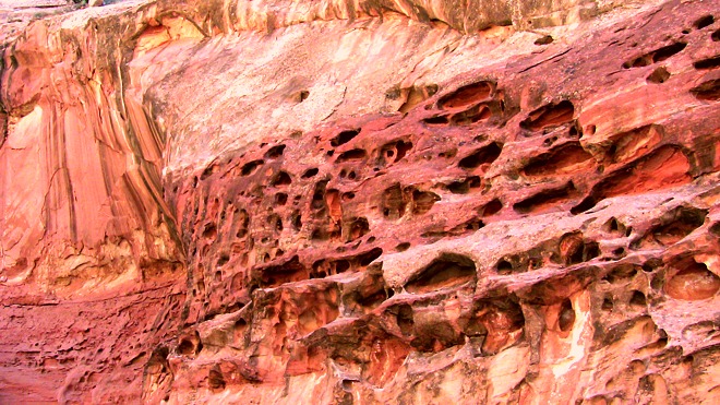 Route 98 passing through Navajo nation